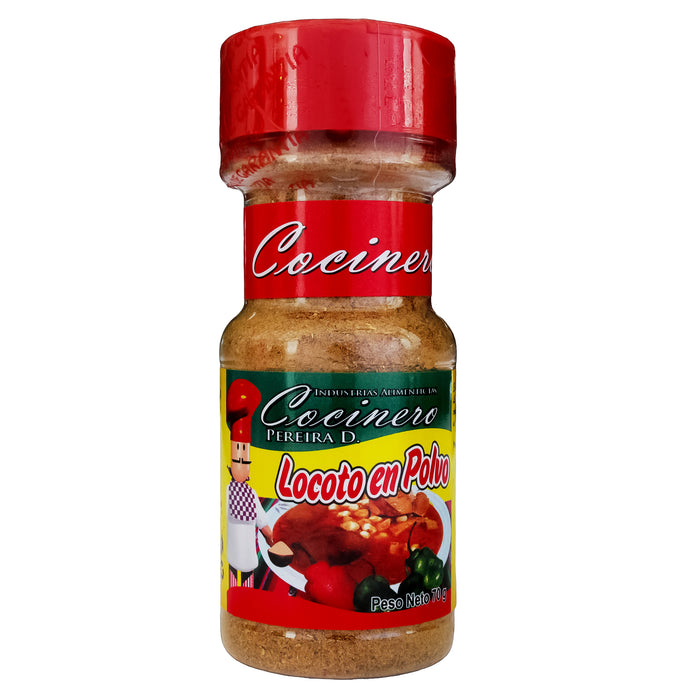 Cocinero Locoto En Polvo Frasco X 70G