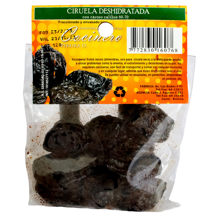 Cocinero Ciruela Deshidratada Bolsa X 100G