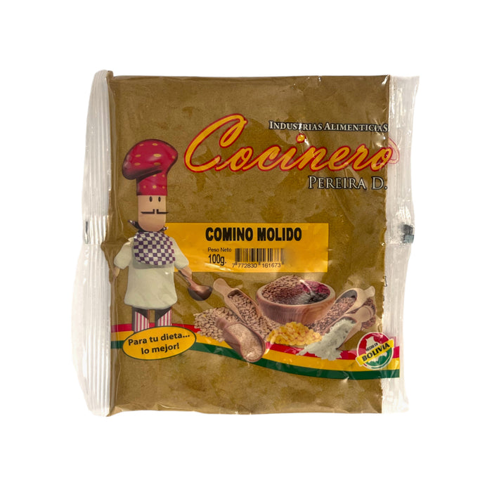Comino Cocinero Molido Bolsita X 100G