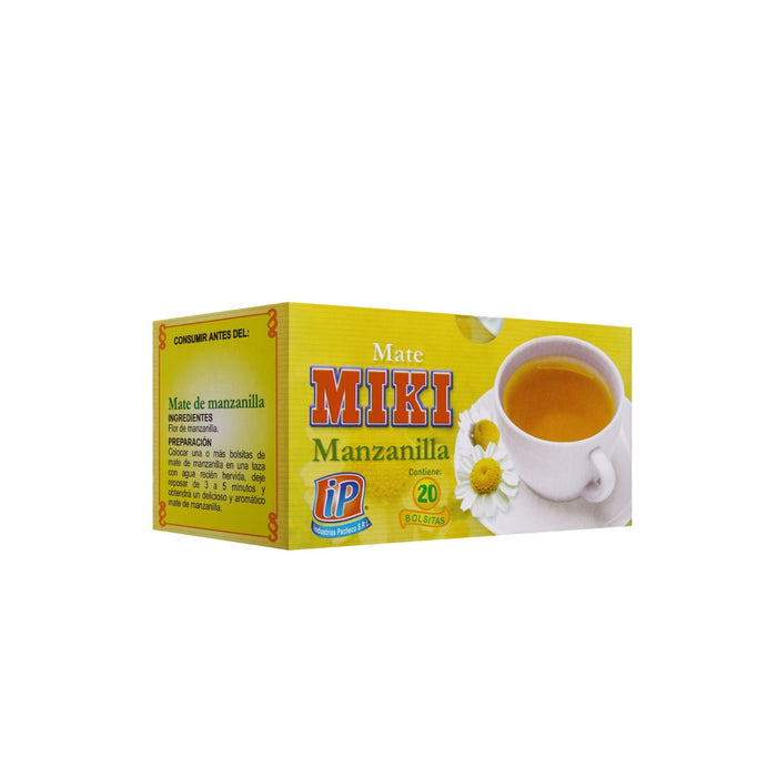 Mate Miki De Manzanilla X 20 Unidades