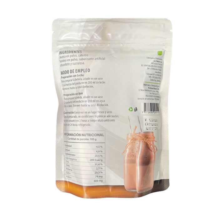 Avena Nutrinat Con Calostro Bovino Chocolate X 250G