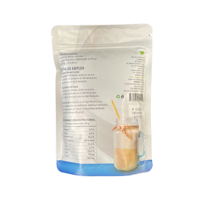 Avena Nutrinat Con Calostro Bovino Vainilla X 250G
