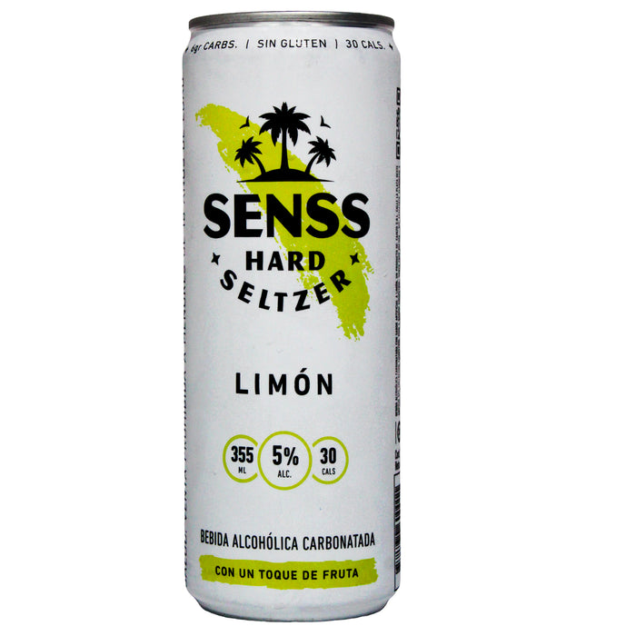 Senss Hard Seltzer Sabor Limón X 355Ml