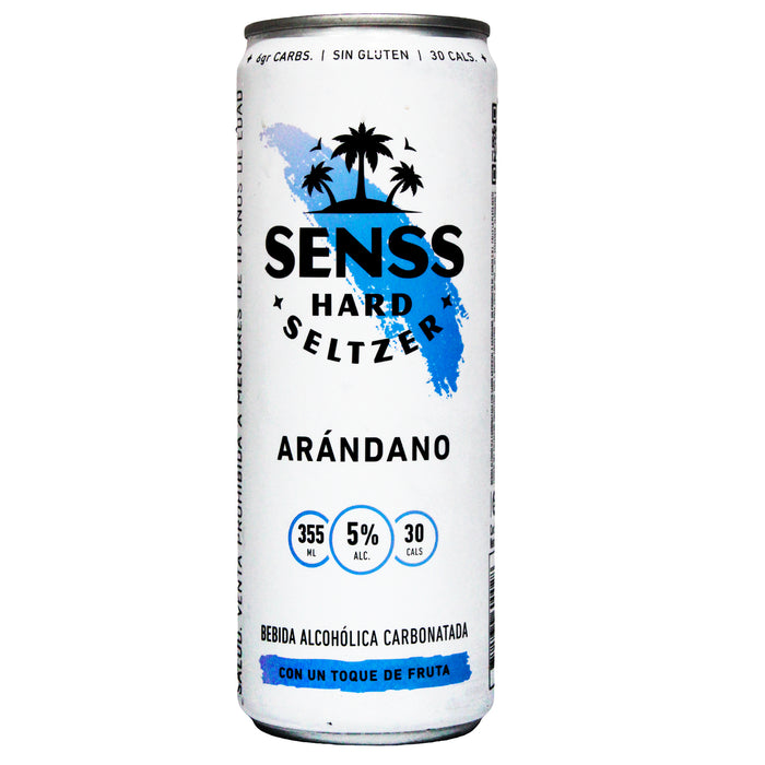 Senss Hard Seltzer Sabor Arandano X 355Ml