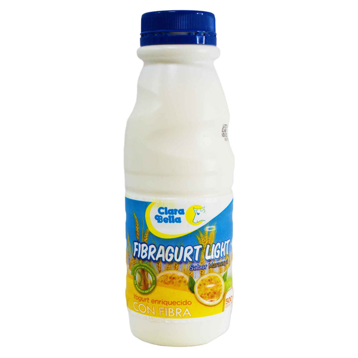 Clara Bella Fibragurt Light Sabor Maracuya X 500Ml