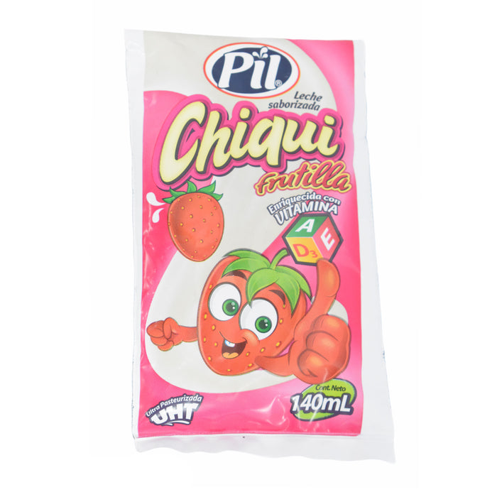 Chiqui Frutilla Leche Saborizada X 170Ml