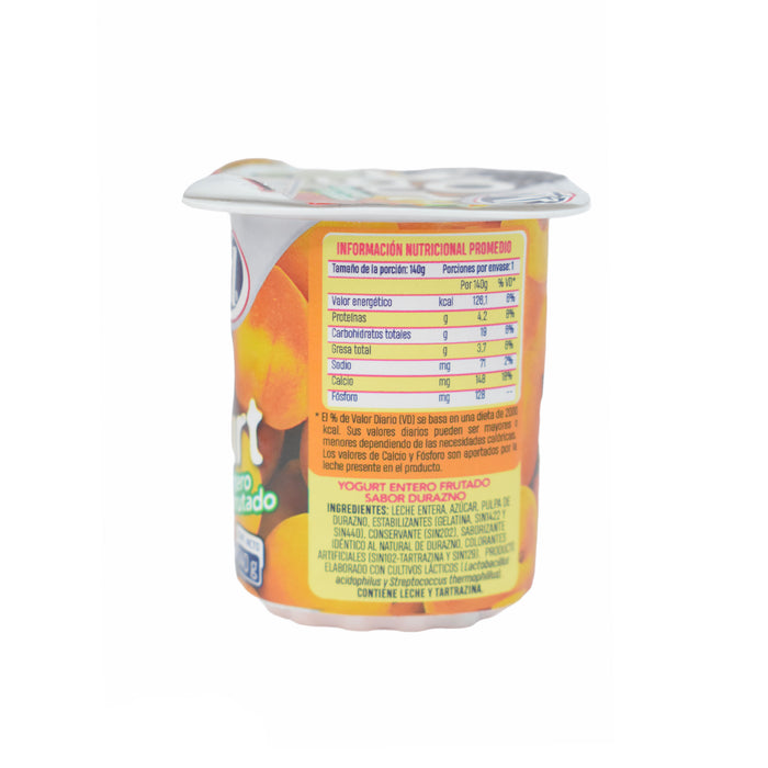 Pil Yogurt Frutado Sabor Durazno X 140G