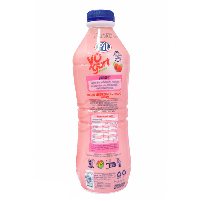 Pil Yogurt Frutilla X 1 L