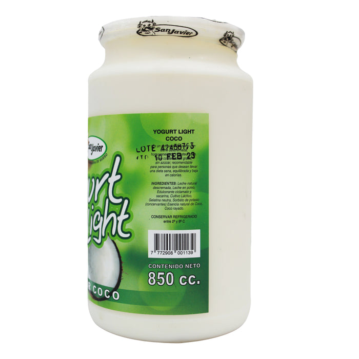 San Javier Yogurt Light Coco X 850Cc