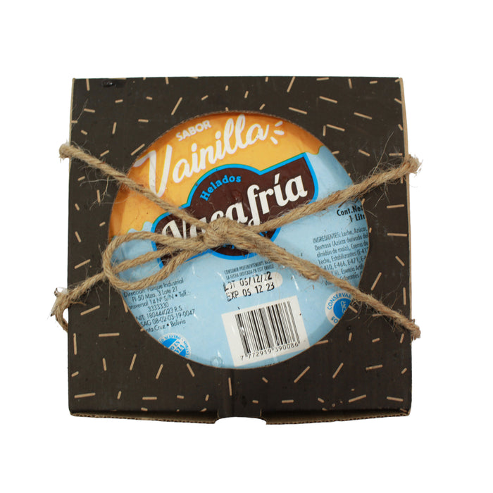 Vaca Fria Helado Vainilla X 1000Ml