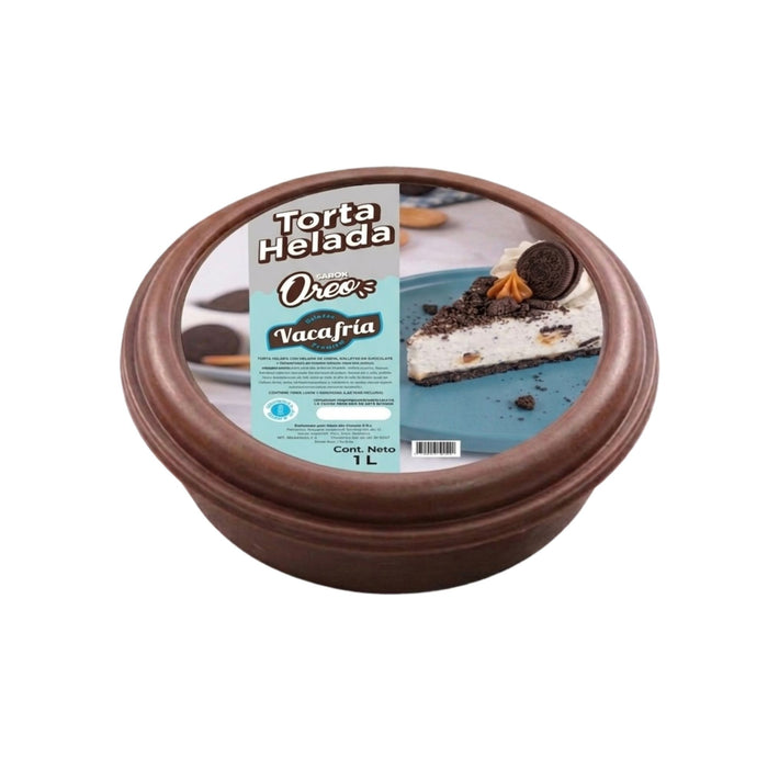 Torta Helada Vacafria Sabor Oreo X 1L