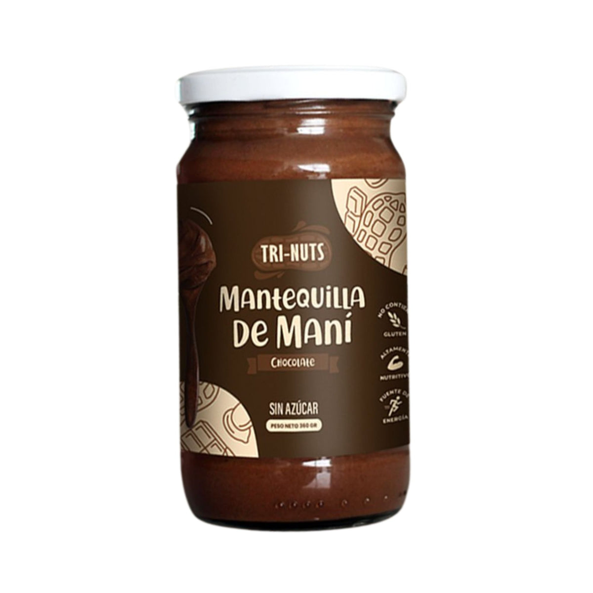 Mantequilla De Maní Trinuts Sabor Chocolate X 360G — Amarket