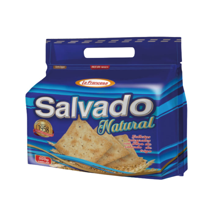 Galleta Integral La Francesa Salvado Natural X 500G