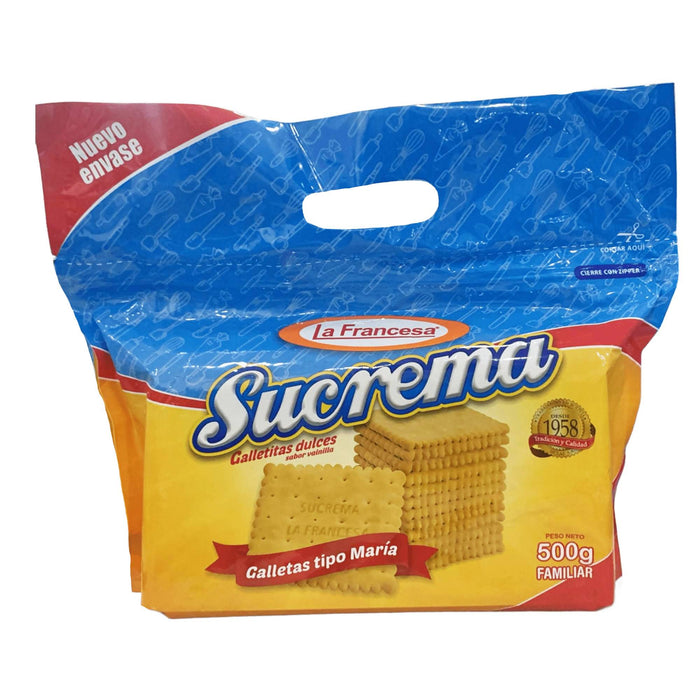 Galletas La Francesa Sucrema Vainilla X 500G