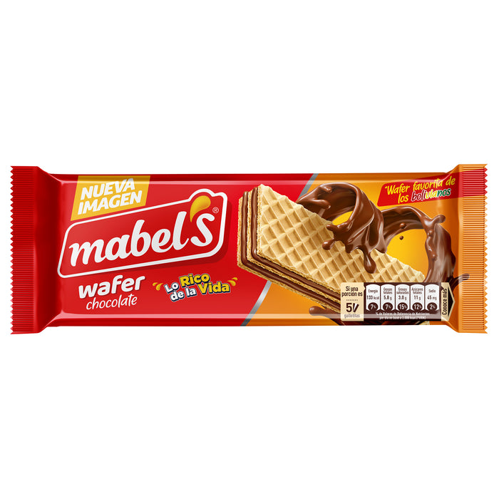 Mabels Wafer Galleta Chocolate X 107G