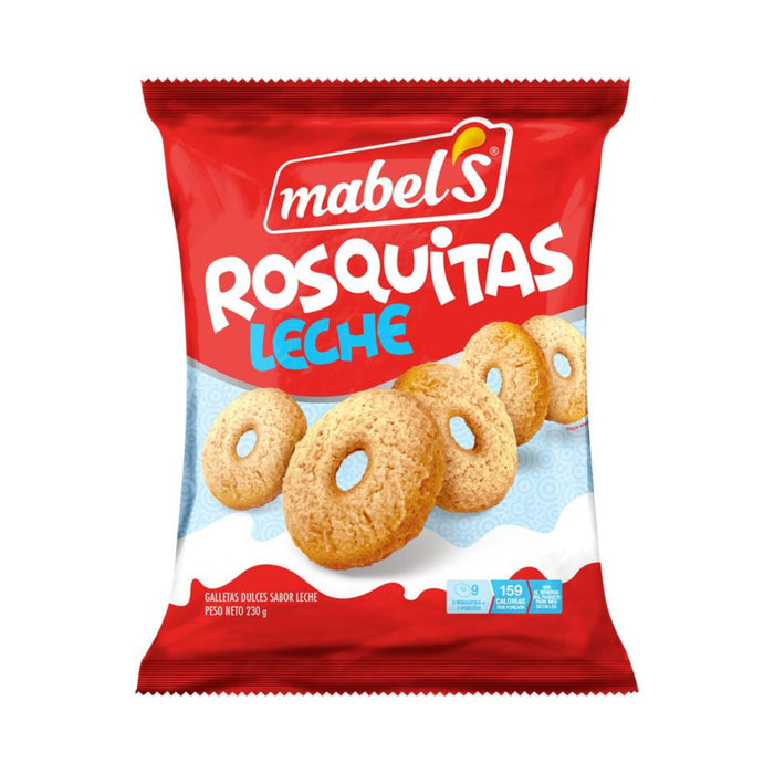 Galleta Rosquitas Mabels Sabor Leche X 230G
