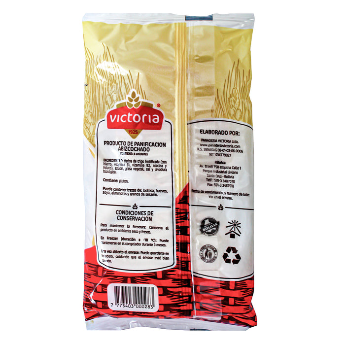 Victoria Bizcocho Blanco Bls X 4 Unidades