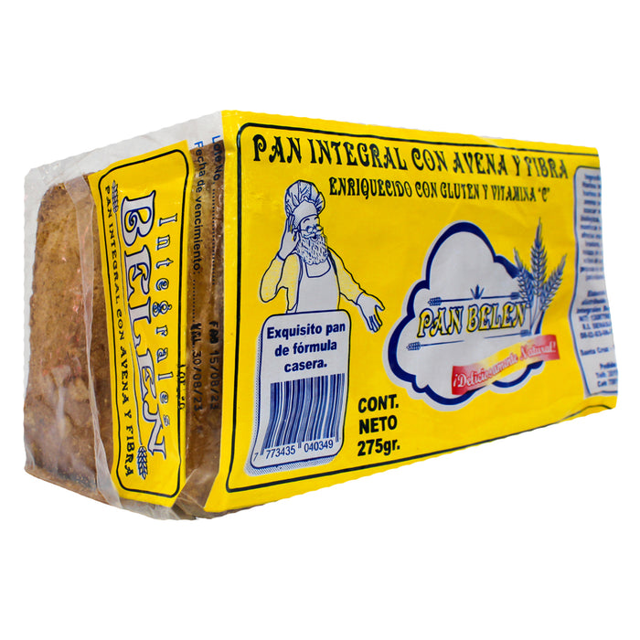 Pan Molde Integral Belen Avena Y Fibra X 275G