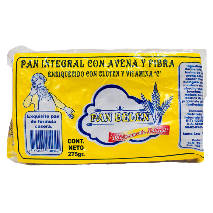 Pan Molde Integral Belen Avena Y Fibra X 275G