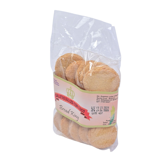 Galletas De Coco Bread King Empaquetado X Bolsa