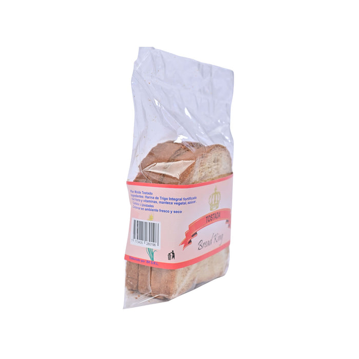 Tostada Integral Bread King Empaquetado X 4 Unidades