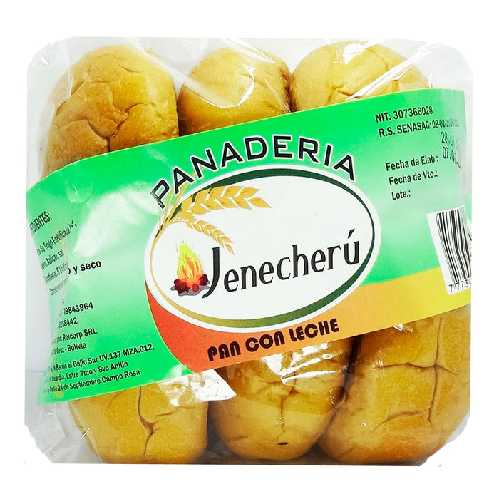 Jenecheru Pan De Leche Empaquetado X 6 Unidades