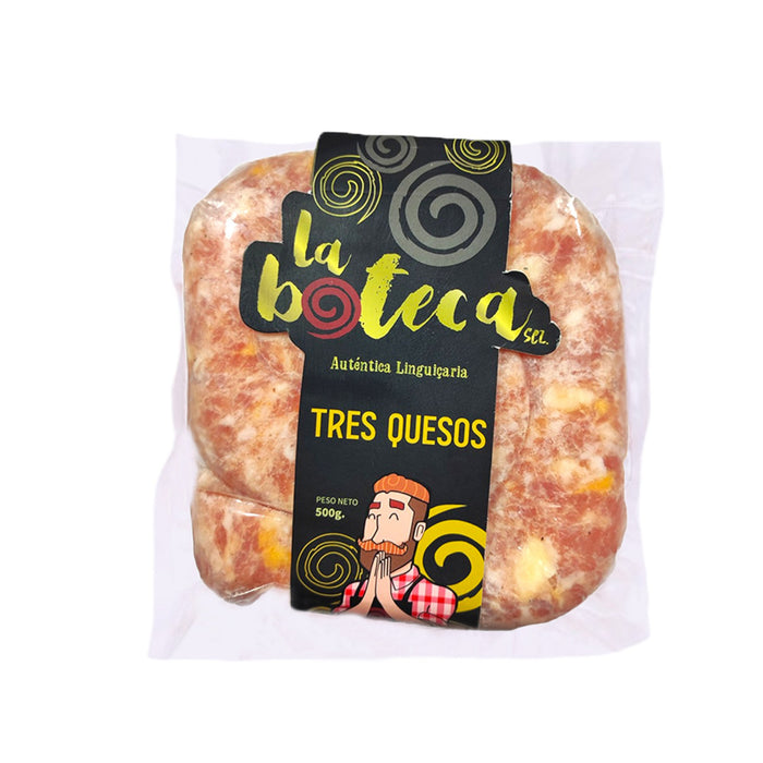 Linguica La Boteca Tres Quesos X 500G