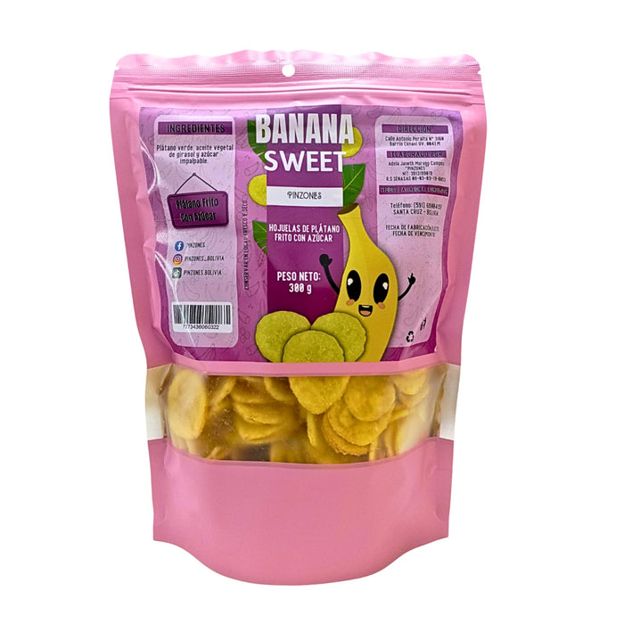 Platano Dulce Pinzones Banana Swetet X 300G
