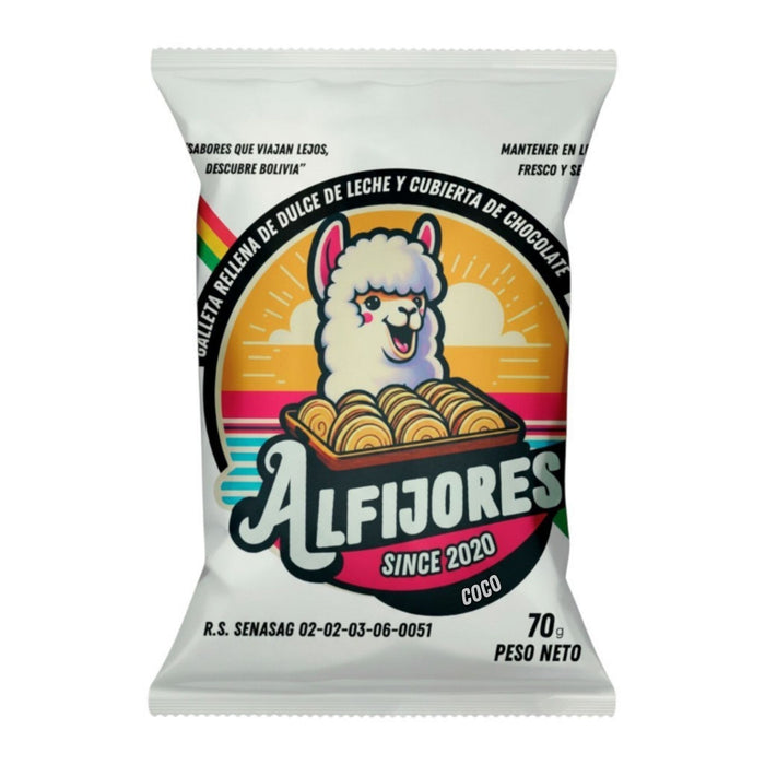 Galleta Rellena Alfijores Coco X 70G