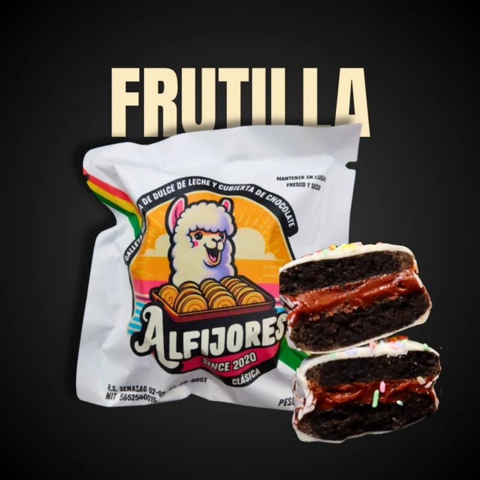 Galleta Rellena Alfijores Frutilla X 70G