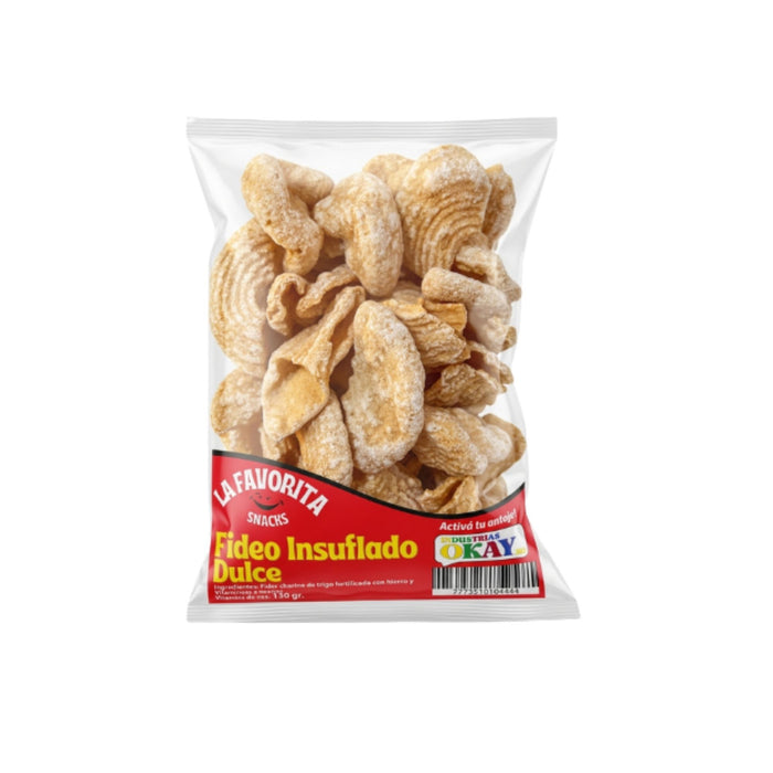 Fideo Insuflado La Favorita Dulce X 130G