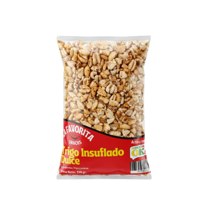 Trigo Insuflado La Favorita Dulce X 130G