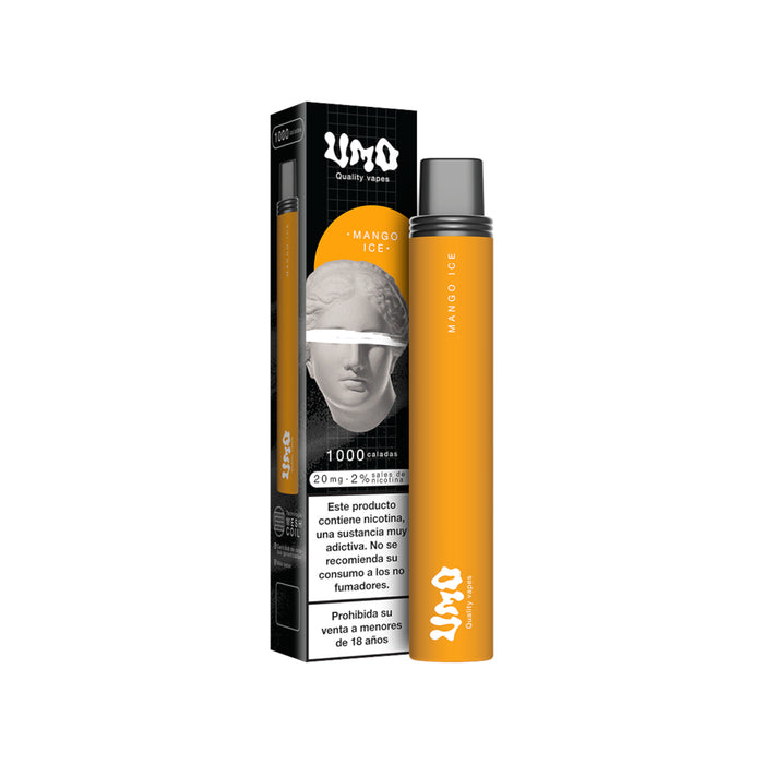 Umo Mesh Coil 1000 Puff Mango Ice Cigarrillo