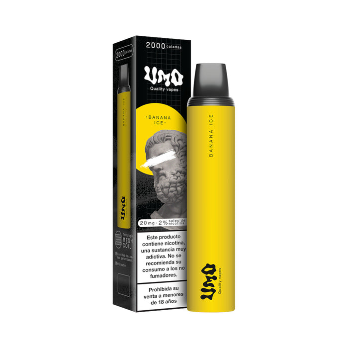 Umo Mesh Coiil 2000 Puff Banana Ice Cigarrillo