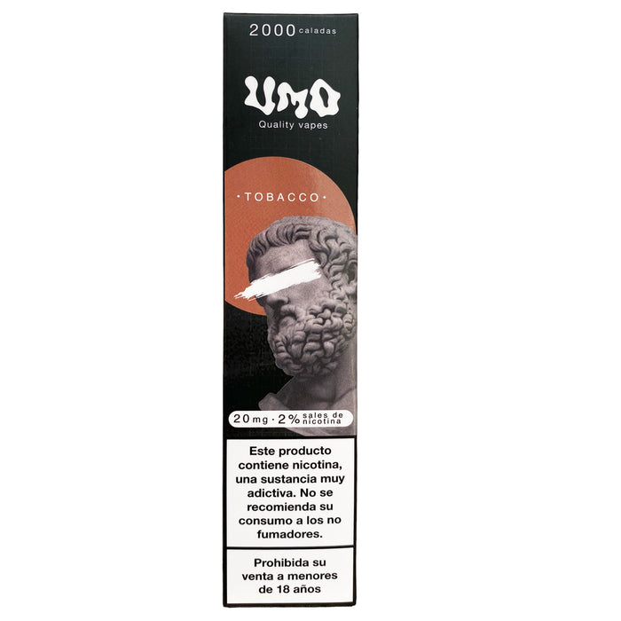 Umo Mesh Coil Tobacco Vape 2000 Puff