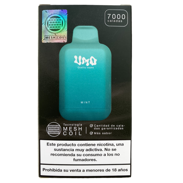 Vape Umo Mesh Coil 7000 Puff Mint