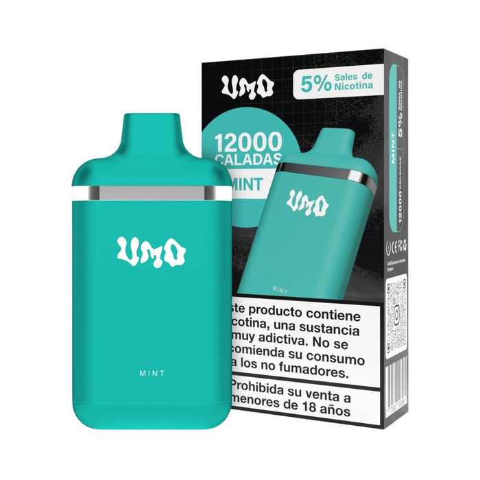 Vape Umo Mint 5% Nicotina 12000 Caladas