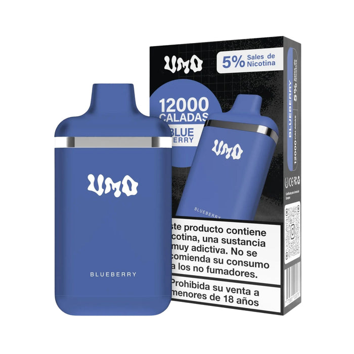 Vape Umo Blueberry 5% Nicotina 12000 Caladas