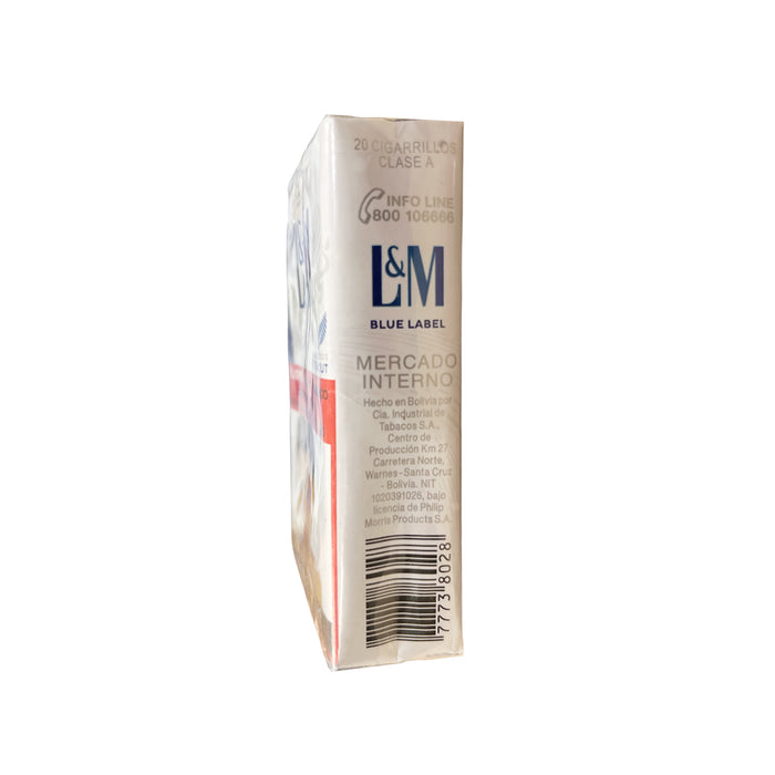Cigarrillos Lm Blue Label X 20 Unidades