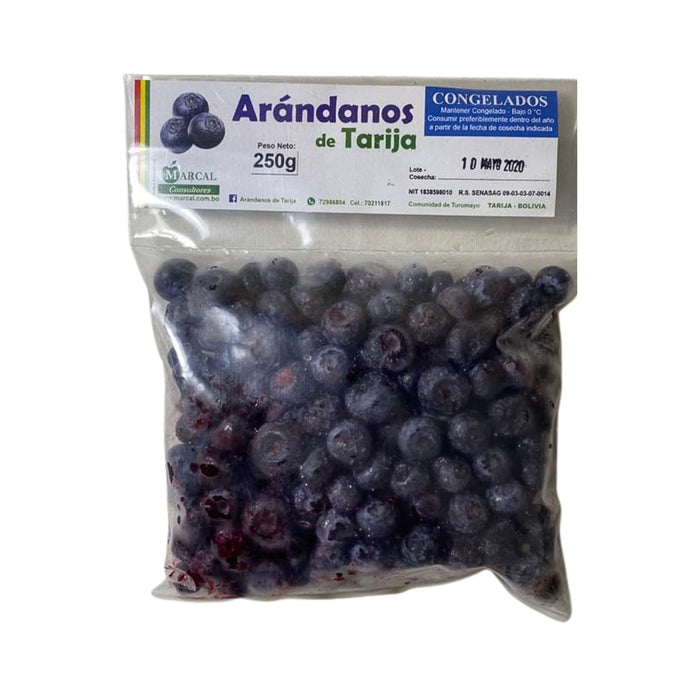 Arándanos Congelados Frutas De Tarija X 250G