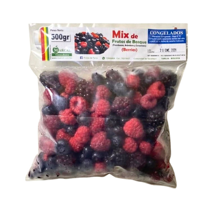 Mix Frutos Del Bosque Congeladas Frutas De Tarija X 500G