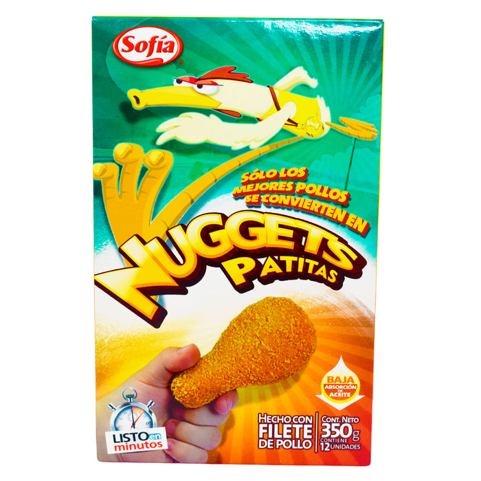 Nuggets Patitas Sofia Bolsa X 12 Unidades
