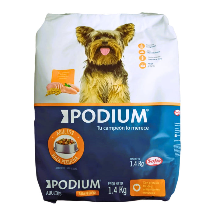 Croquetas Podium Adultos Raza Pequeña X 1.4Kg