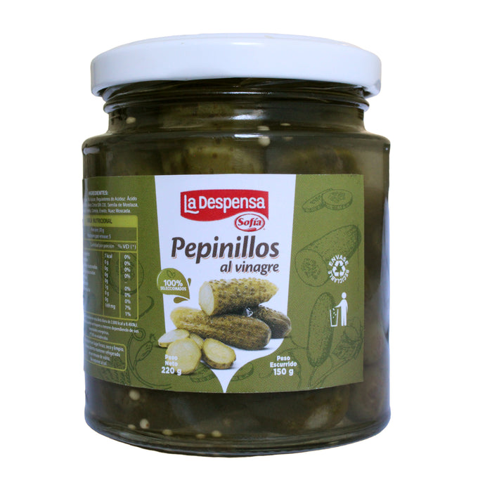 Sofia La Despensa Pepinillos Al Vinagre X 220G