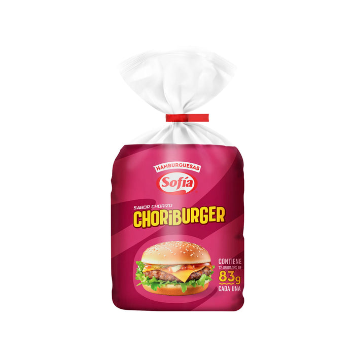 Hamburguesa Choriburguer Sofia Tubo X 12 Unidades