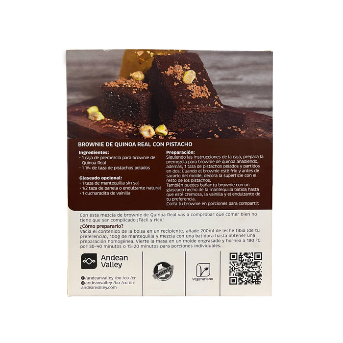Brownie Andean Valley Mezcla En Polvo X 270G