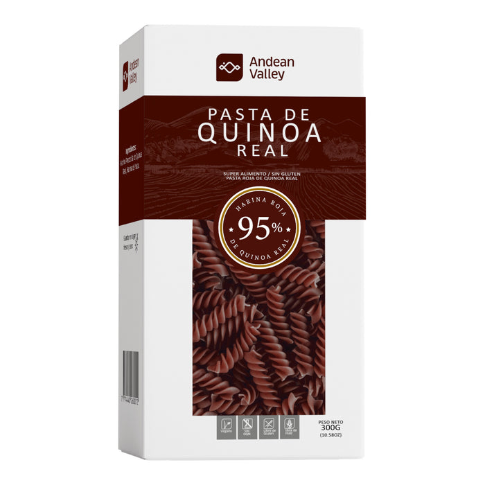 Pasta Roja Andean Valley De Quinua Real X 300G