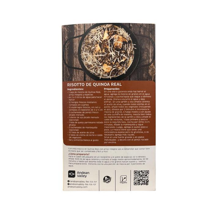 Arroz Integral Y Especias Andean Valley X 340G
