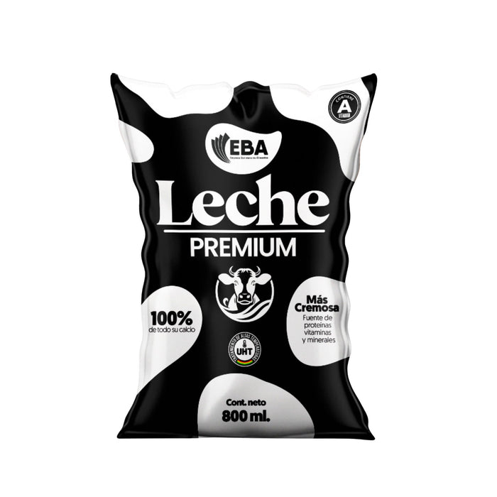 Eba Lleche Premium Eba Uht Bolsa X 800Mleche Premiun Uht Bolsa X 800Ml