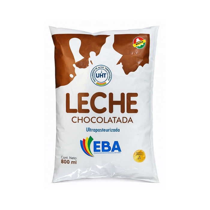 Leche Chocolatada Eba Uht Bolsa X 800Ml